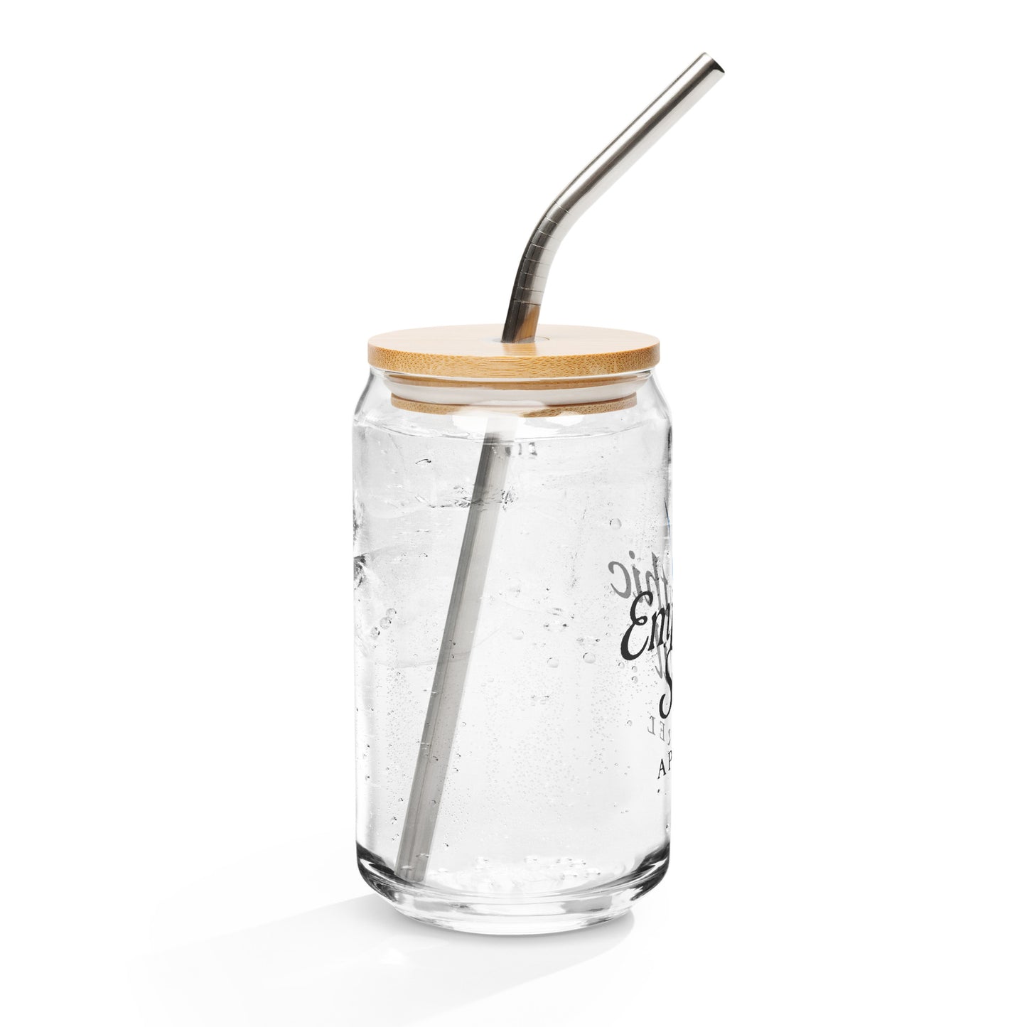 Empathic Soul Classic Logo Drinkware – Elevate Every Sip -Left side