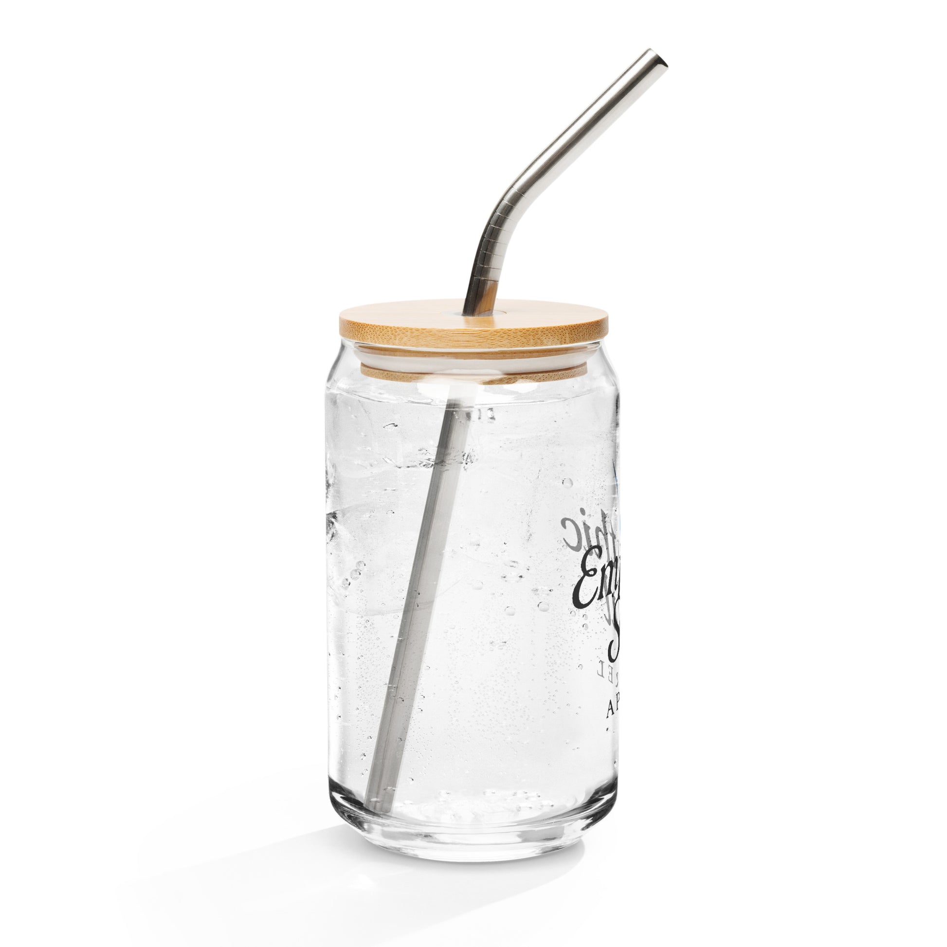 Empathic Soul Classic Logo Drinkware – Elevate Every Sip -Left side